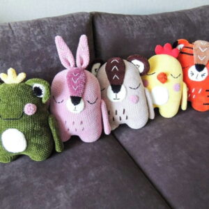 Receita Almofadas bichinhos amigurumi