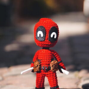 Receita Amigurumi - DeadPool Amigurumi