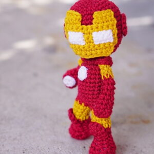 Receita Amigurumi - Homem de ferro Amigurumi