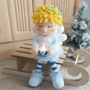 Receita Anjo Amigurumi