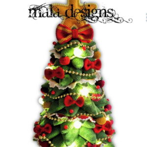 Receita Arvore de Natal Amigurumi