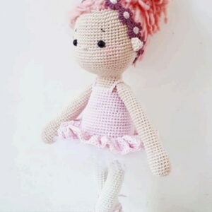 Receita Bailarina Amigurumi