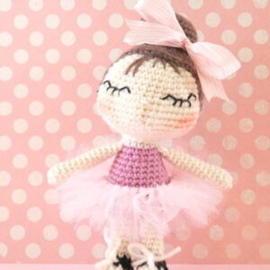 Receita Bailarina Amigurumi
