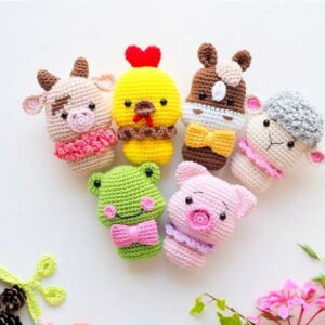 Receita Bichinhos mini Amigurumi