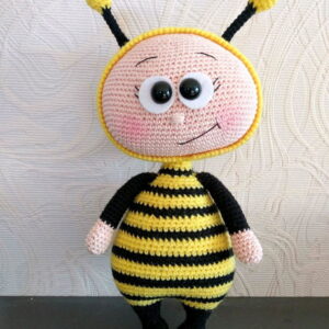 Receita Boneca Abelha Amigurumi