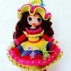Receita Boneca Amigurumi