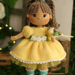 Receita Boneca Amigurumi