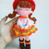 Receita Boneca amigurumi