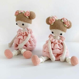 Receita Boneca Bailarina Amigurumi