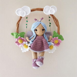 Receita Boneca Fada Amigurumi