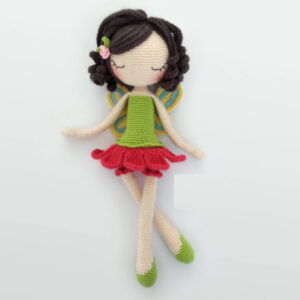 Receita Boneca Fada Amigurumi