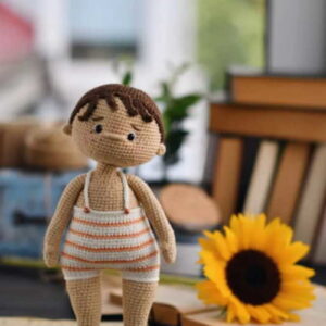 Receita Boneca Girassol Amigurumi