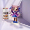 Receita Keqing Genshin Amigurumi