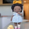 Receita Boneca Negra Amigurumi