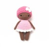Receita Boneca Negra amigurumi