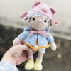 Receita Boneca Ovelha Amigurumi
