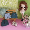 Receita Boneca Troca de Roupa amigurumi