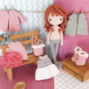Receita Boneca Troca de Roupa amigurumi