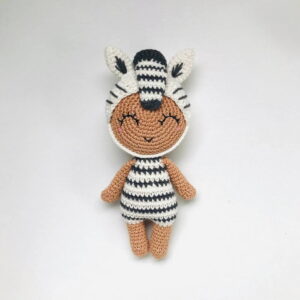 Receita Boneca Zebra Amigurumi