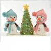 Receita Boneco de Neve Amigurumi