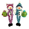 Receita Boneco de neve Amigurumi