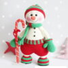 Receita Boneco de Neve Amigurumi