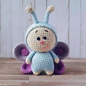 Receita Borboleta Amigurumi