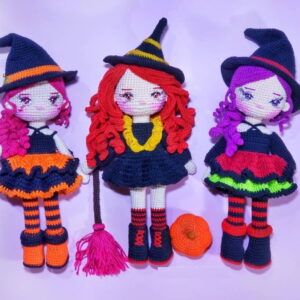 Receita Bruxas Amigurumi
