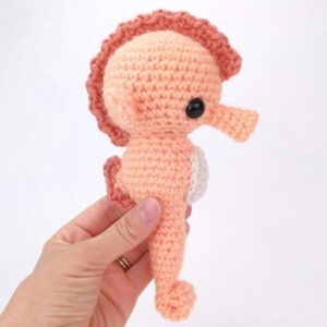 Receita Cavalo Marinho Amigurumi