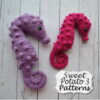 Receita Cavalo Marinho Amigurumi