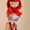 Receita Chapeuzinho Vermelho Amigurumi