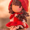 Receita Chapeuzinho Vermelho Amigurumi