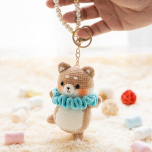 Receita Chaveiro Urso Amigurumi