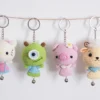 Receita Chaveiros Amigurumi