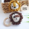 Receita Chocalho Leão Amigurum