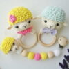 Receita Chocalho Lhama amigurumi