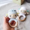 Receita Chocalho Ovelha Amigurumi