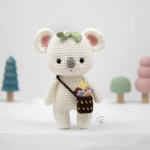 Receita Coala Amigurumi