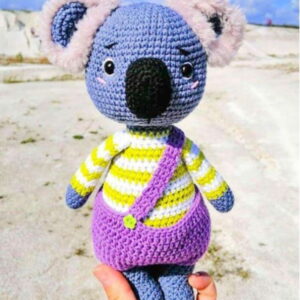 Receita Coala Amigurumi
