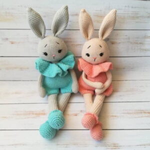Receita Coelha Amigurumi