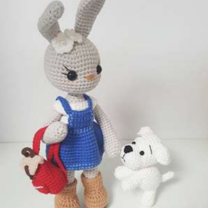 Receita Coelha Amigurumi