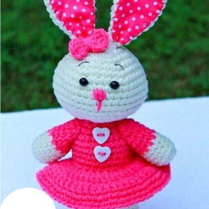 Receita Coelha Amigurumi