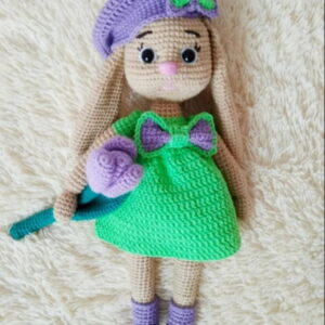 Receita Coelha Amigurumi