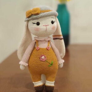 Receita Coelha Elegante Amigurumi