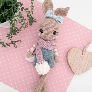Receita Coelha Lisa Amigurumi