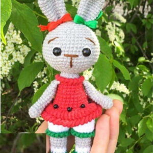Receita Coelha Moranguinho Amigurumi