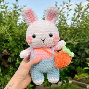 Receita Coelha Pelucia Amigurumi