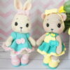 Receita Coelhas amigurumi