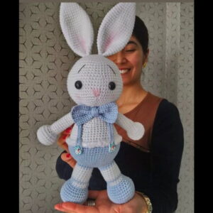Receita Coelho amigurumi