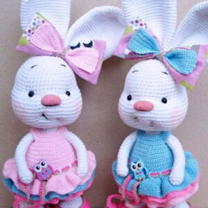 Receita Coelho Amigurumi